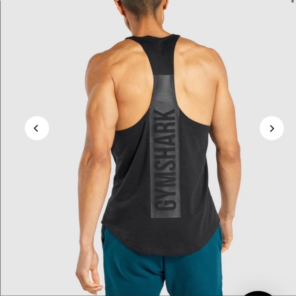 Gym Shark Bold Stringer Tank